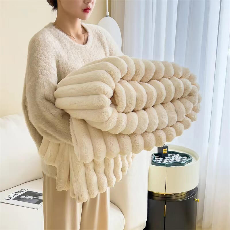 Warm Plush Sofa Throw Blanket Dog Blanket