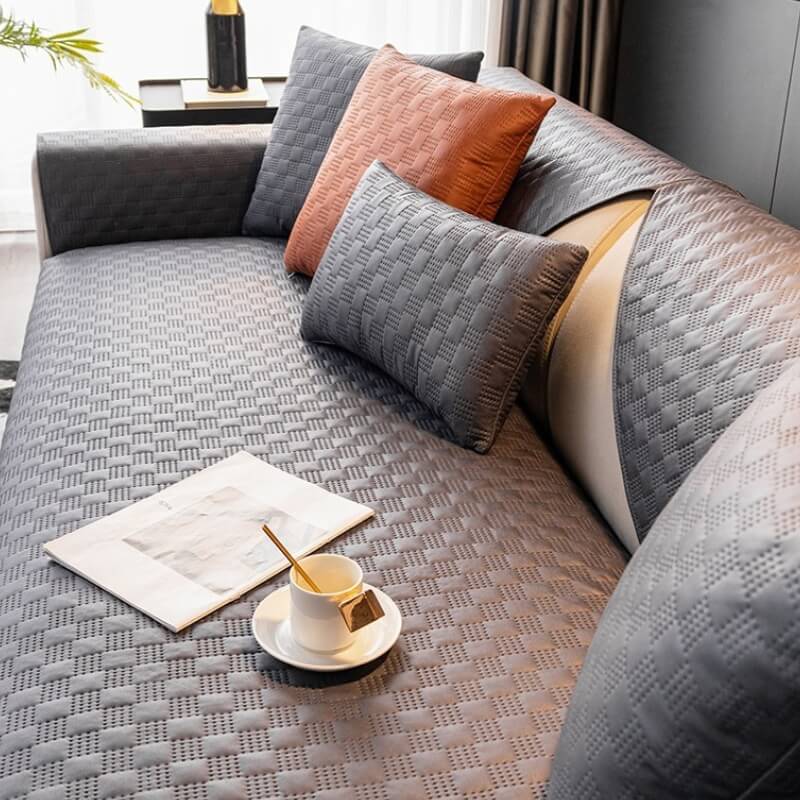 Water-resistant Leathaire Fabric Furniture Protection Sofa Cover