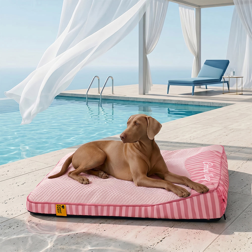 Extra Large Cooling Washable Rectangle Orthopedic Dog Bed Outdoor Dog Bed