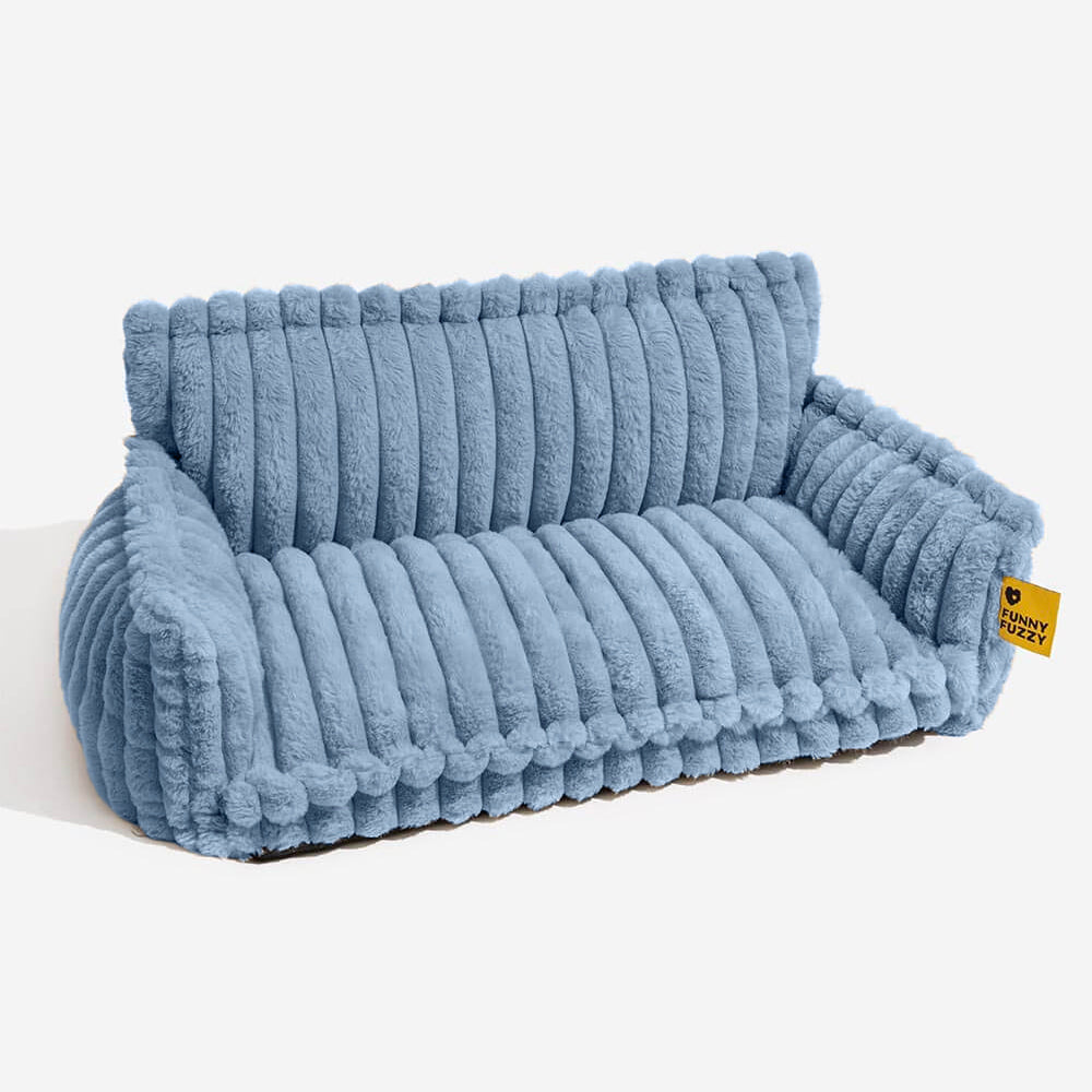 Bed Cover - Large Washable Fluffy Orthopaedic Soft Dog Sofa Bed