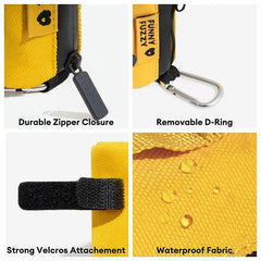 FUNNYFUZZY Waterproof Lead Attachable Poop Bag Dispenser - Flexi Walker