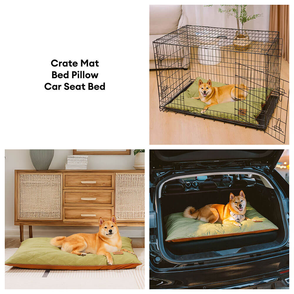 Luxury Water-repellent Dual-Sided Calming Dog Mat Bed