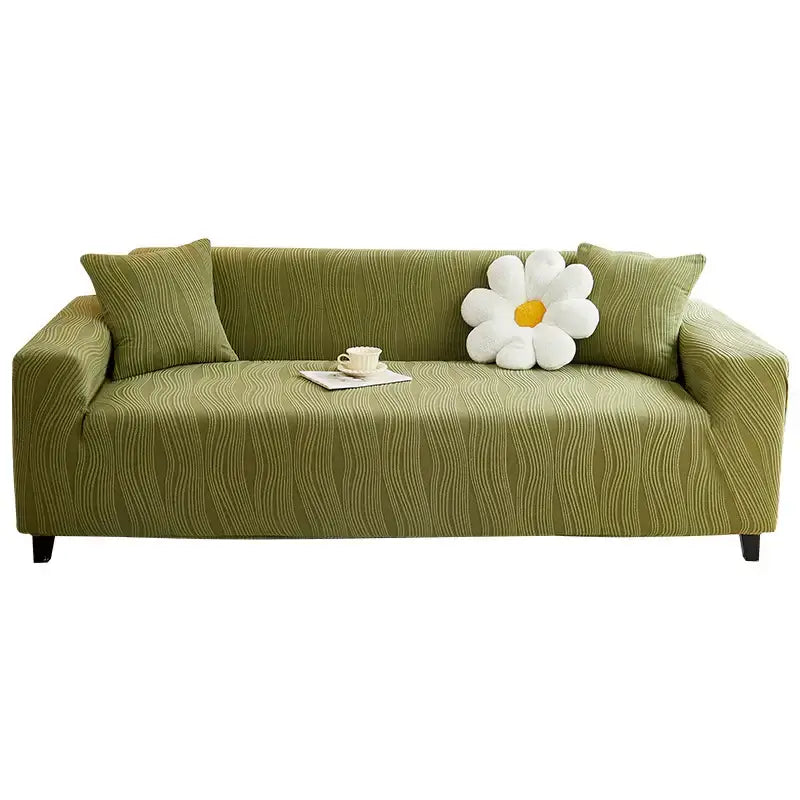 Jacquard Stretch Full-Cover Anti-scratch Outdoor Garden Sofa Cover