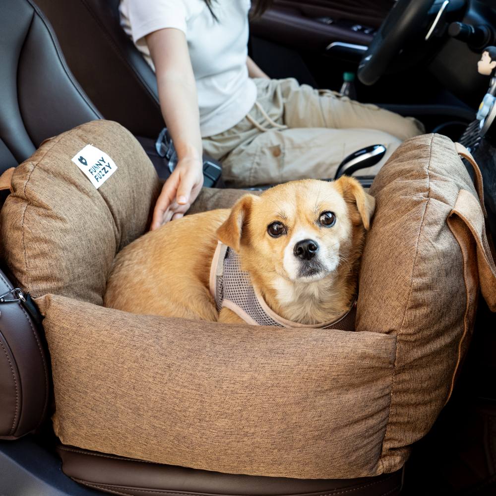 ISOFIX Dog Car Seat Bed with ISOFIX System - First Class