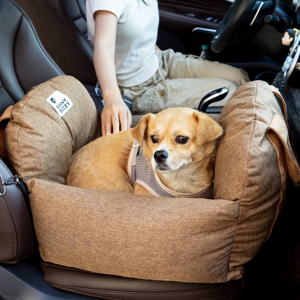 ISOFIX Dog Car Seat Bed with ISOFIX System - First Class