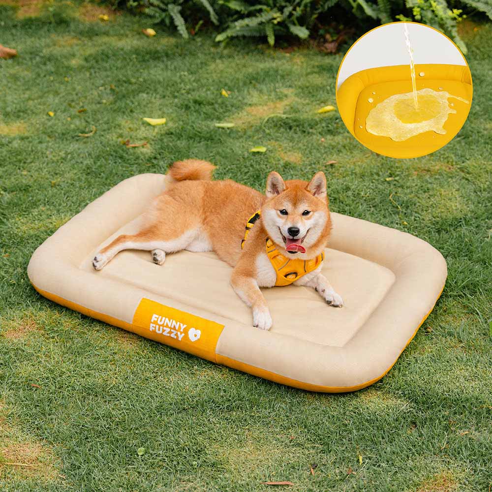 Waterproof ＆ Chew-proof Memory Foam Orthopedic Dog Mat for Crate